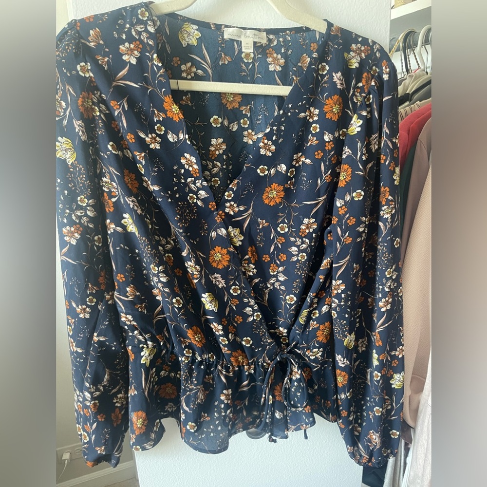 Floral Long Sleeve Shirt